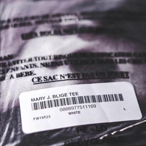 Supreme Mary J. Blige Tee White